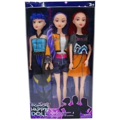 Mobile Doll 11.5 inches Doll Figurine Set K-pop Toys for Kids Girls, Fashion Dolls Collectible Toy Figure Christmas Gifts