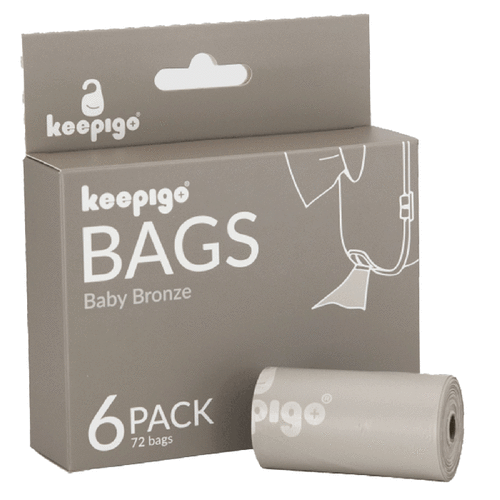 Disposable Biodegradable Diaper Bag (6 Rolls)