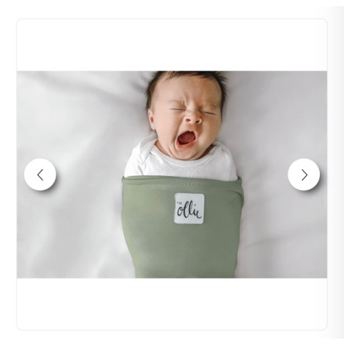 The Ollie® Swaddle | Award-Winning Baby Swaddle for Newborn Sleep | Baby Registry Favorite