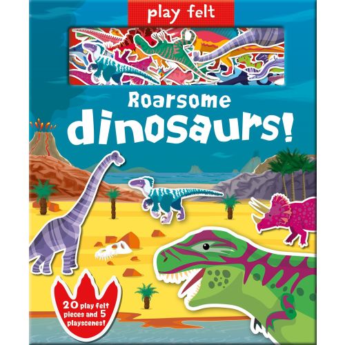 Play Felt Roarsome Dinosaurs!: An interactive, reusable felt activity book for children aged 3+ | Barnes & Noble®