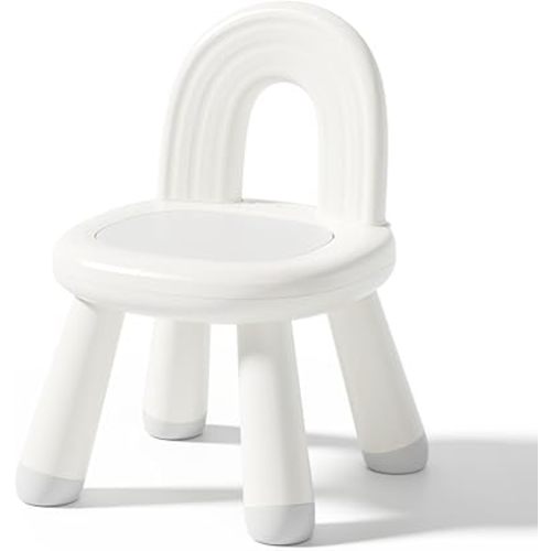 KidBloom Toddler Chair, Ergonomic Kids Chair, Durable and Sturdy Small Plastic Child Chair for Toddlers 1–3