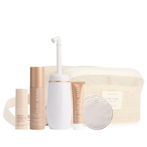 BIRTH & POSTPARTUM RECOVERY KIT - Your birthing essentials – PURE MAMA Skincare