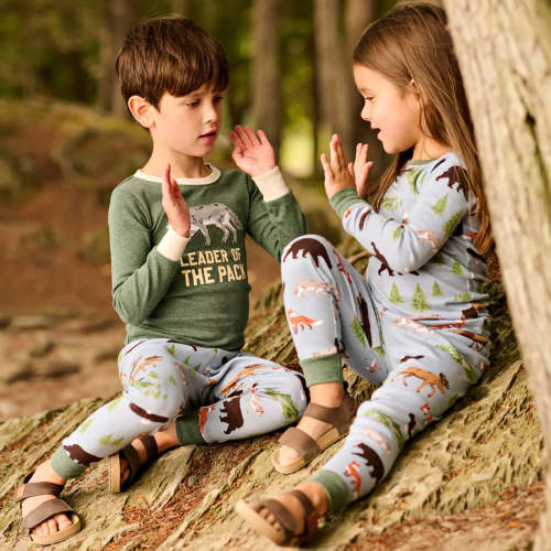 Baby Northern Wilderness Bodysuit With Hat