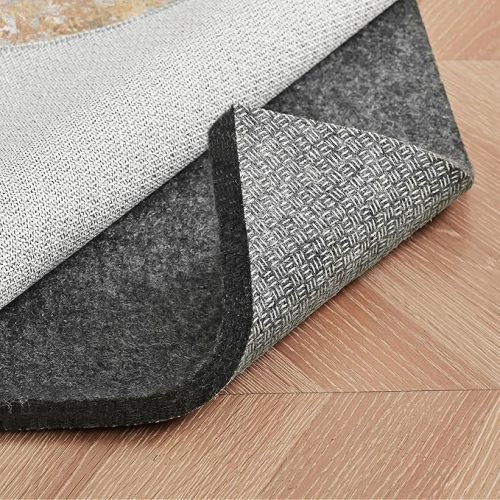 9x12 Non Slip Rug Pad Gripper, 1/4" Thick Cushioned Carpet Pads for Hardwood Floors