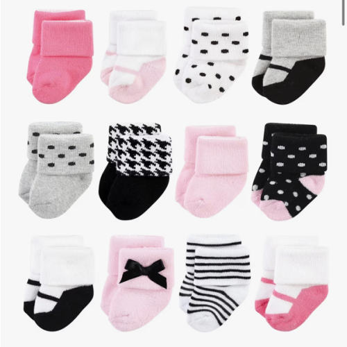 Little Treasure baby-girls Newborn Socks
