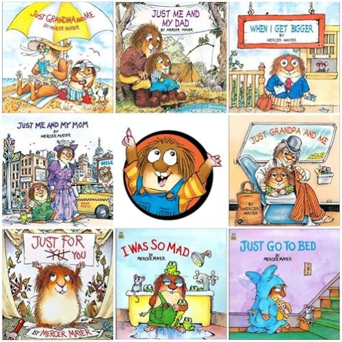 8 Favorite Little Critter Books Just for You: Just for You/Just Me and My Dad/I Was So Mad/Just Grandma and Me/When I Get Bigger/Just Go to Bed/Me T Paperback – Picture Book, January 1, 1993