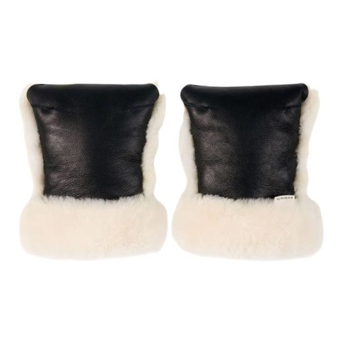 Coated Sheepskin Buggy Mittens