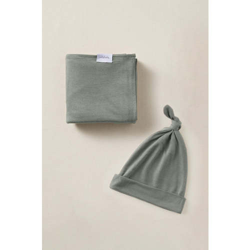 Mist Swaddle + Hat Set