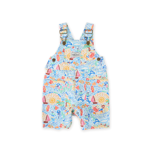 Summer Bay James Pocket Overalls | Baby & Kids Overalls - Goldie + Ace