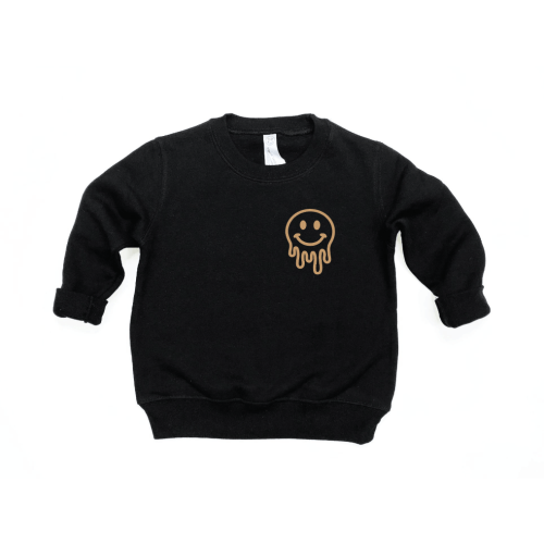 Drippy Smiley Pullover