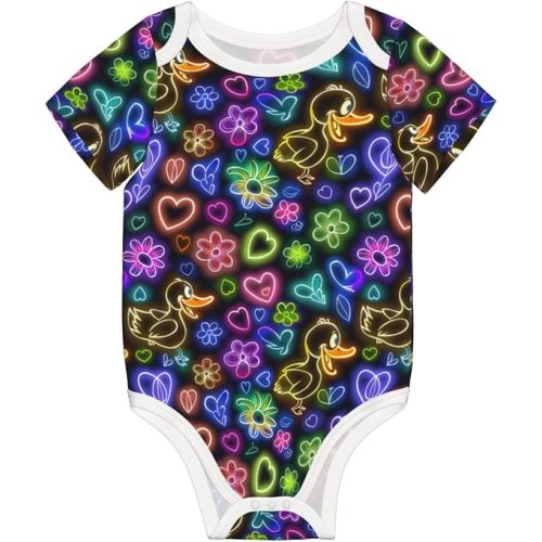 Newborn Baby Romper Clothing Cute Infant Short Sleeve Baby Climbing Clothes Outfit For Boys Girls