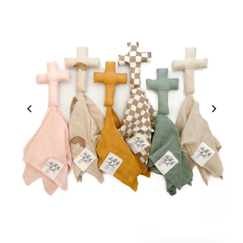 Cross Child of God Blankie – OUR HOUSE ABOVE