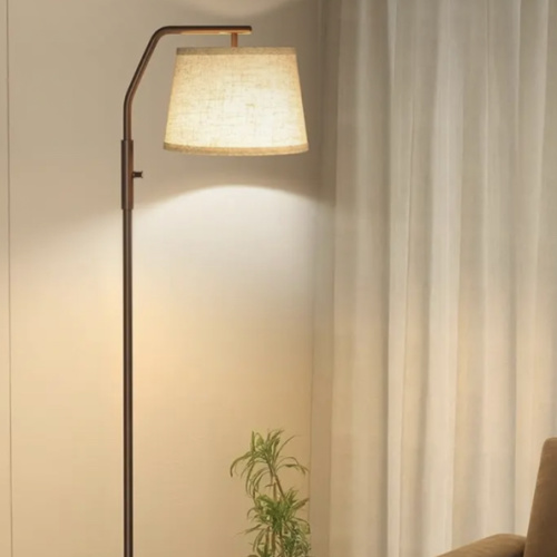 Cozy Dimmable LED Floor Lamp for Living Room & Bedroom | Soft Light, Safe Design