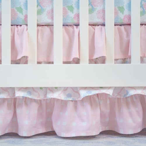 Ruffled Crib Skirt | Preppy Heirloom