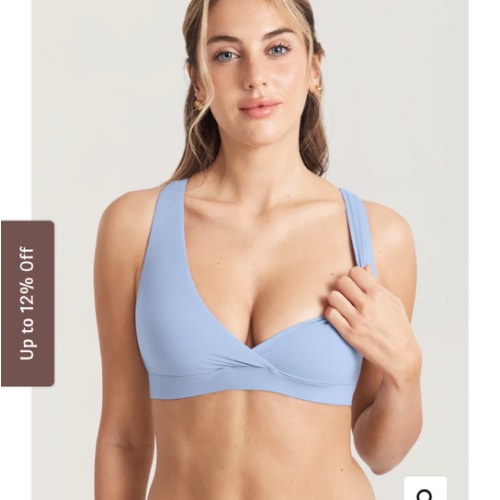 Inbarely® Crossover Racerback Nursing Bra