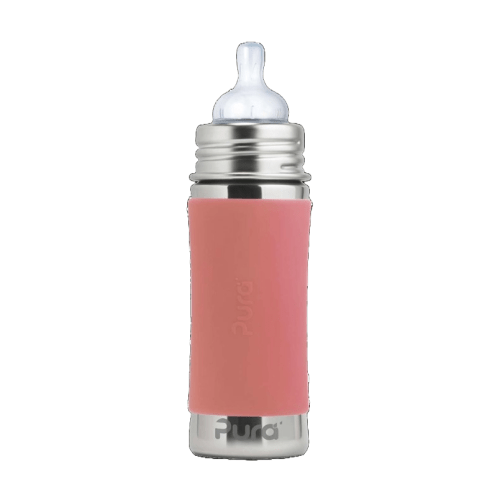 Buy Pura Infant Bottle with Rose Sleeve at Well.ca | Free Shipping $35+ in Canada
