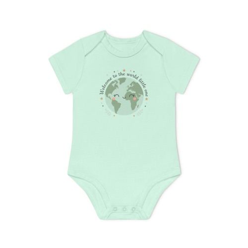 Welcome to the World Baby Onesie | Organic Cotton Bodysuit