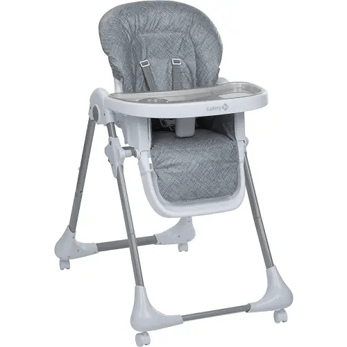 Safety 1st High Chairs for Babies and Toddlers, 3-In-1 Grow and Go with Tray and Adjustable Seat, Birchbark