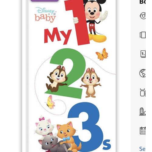 Disney Baby: My 123s