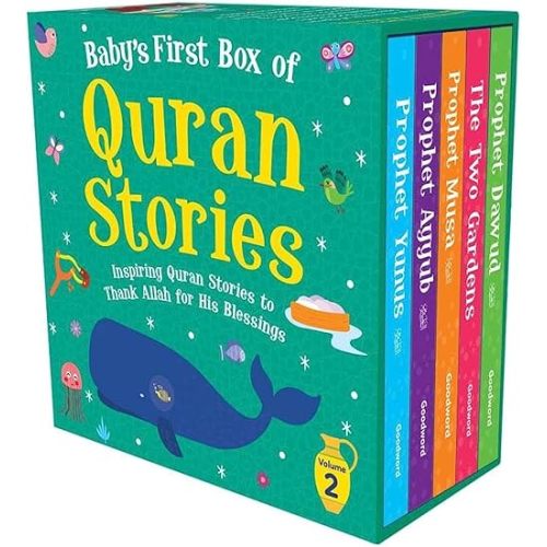 Baby"s First Box of Quran Stories Volume 2 Board book – January 1, 2022
