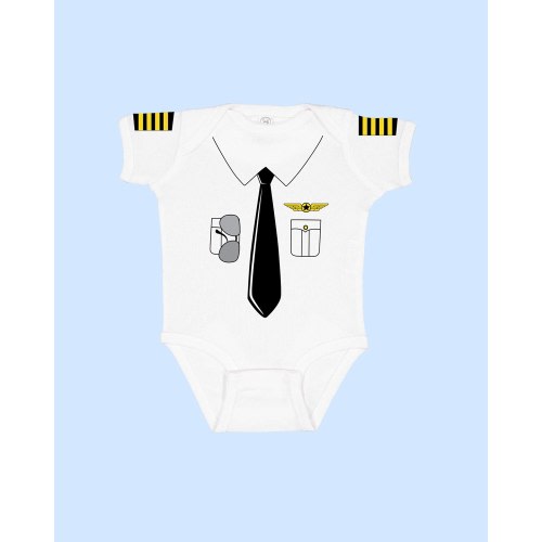 Captain Aviation Baby Bodysuit