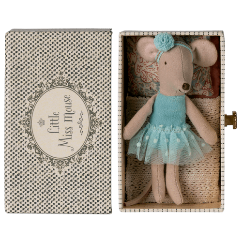 Dance mouse in daybed, Little sister - Maileg USA