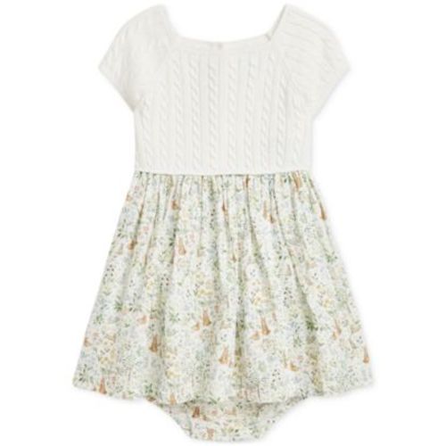 x Riley Sheehey Baby Girls Cotton Cable-Knit Dress