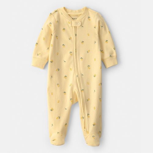 Baby Girl Carter's 2-Way Zip Cotton Sleep & Play Pajamas