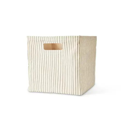 Printed Storage Cube (Pebble Grey/Medium)