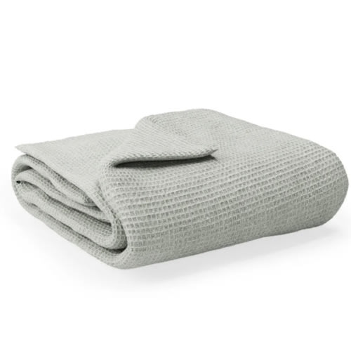 Organic Waffle Baby Blanket