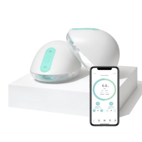 Willow Wearable Double Electric Breast Pump | Willow® 3.0 Leak-Proof Wearable Breast Pump with App (24mm) | The only pump that lets you pump in any position