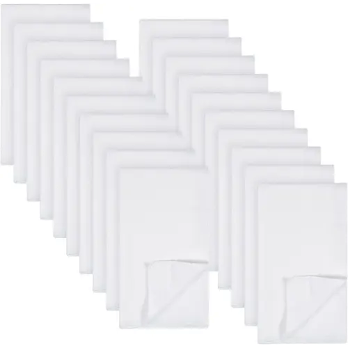 Gerber Unisex Baby Boys Girls Birdseye Flatfold Cloth Diapers Multipack White 20 Pack