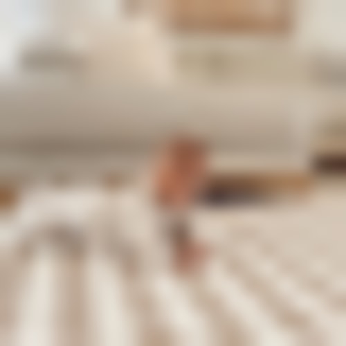 Gingham Play Mat - Latte – Munchkin & Bear