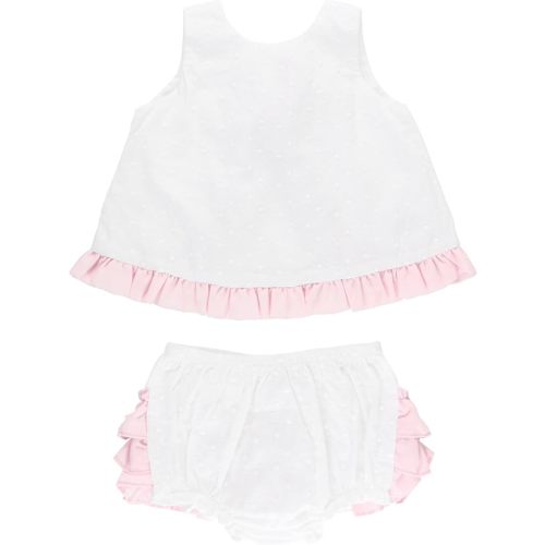 RuffleButts Baby/Toddler Girls Swing - Top & Bloomer Set Baby Girl Outfit