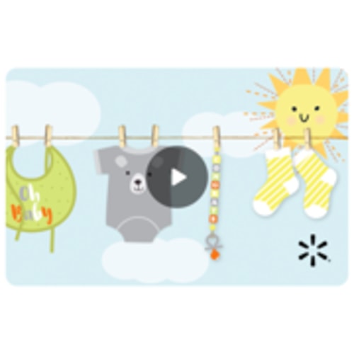 Baby Shower Walmart Gift Card