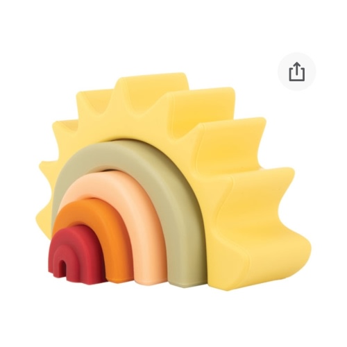 Silicone Stacking Sun Toy