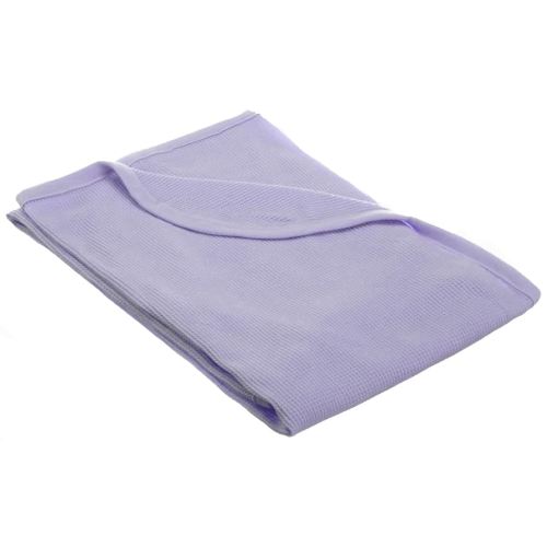 American Baby Company 100% Cotton Thermal Waffle Swaddle Blanket, Soft, Breathable & Stretchy, Lavender, 30" x 40" for Boys and Girls, Perfect for Swaddling, Travel and Gifting