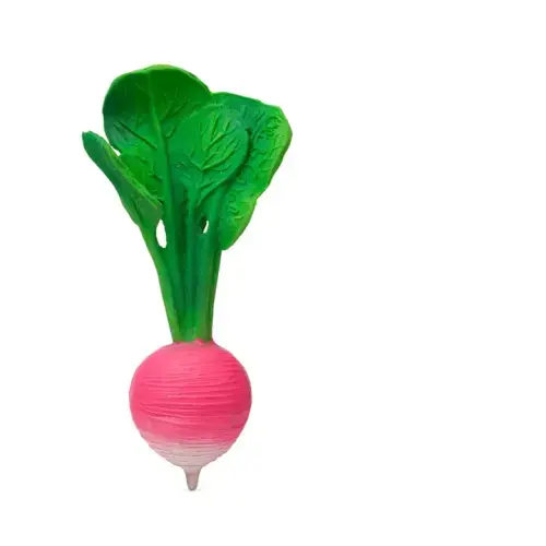 Ramona the Radish Teething Ring | Pink