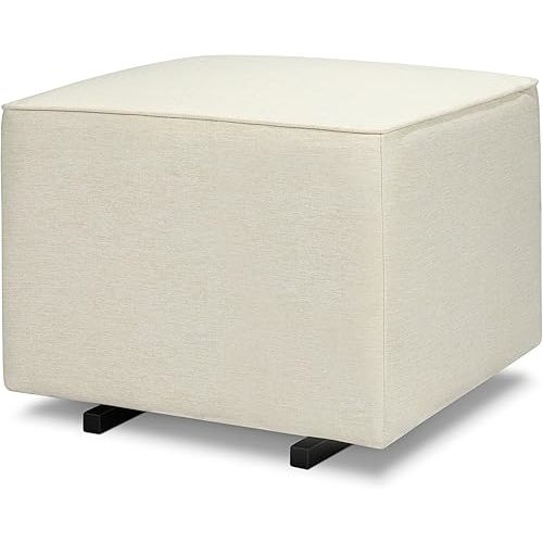 Davinci Universal Gliding Ottoman in Vanilla, GREENGUARD Gold & CertiPUR-US Certified