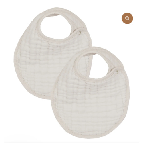 Cloud Muslin™ Bib 2 Pack - Grey