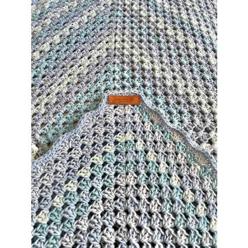 Handmade Cotton Baby Blanket - Soft & Breathable Crochet Blanket Different Sizes/Colors Made to Order
