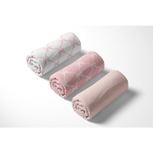 Sweet Jojo Designs Ballerina and Ballet Bows 3 Pack Fitted Crib Sheets by Sweet Jojo Designs | Wayfair
