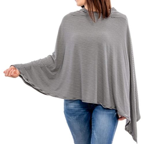 WeeSprout Nursing Cover for Breastfeeding, Feeding Cover for Breastfeeding, Soft & Breathable Nursing Poncho, Neck Insert for Hands-Free View, Machine Washable & Dryer Safe Nursing Cover Up
