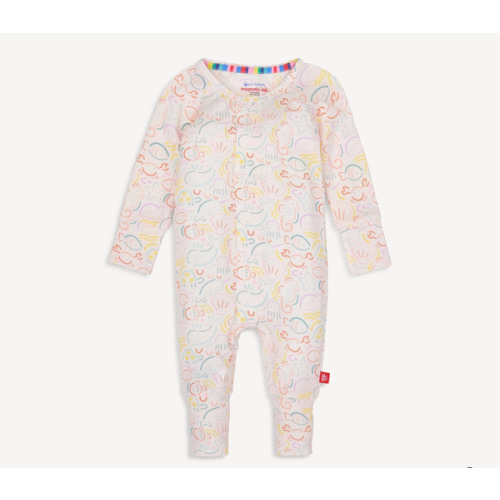 Magnetic Convertible Coverall 9-12M