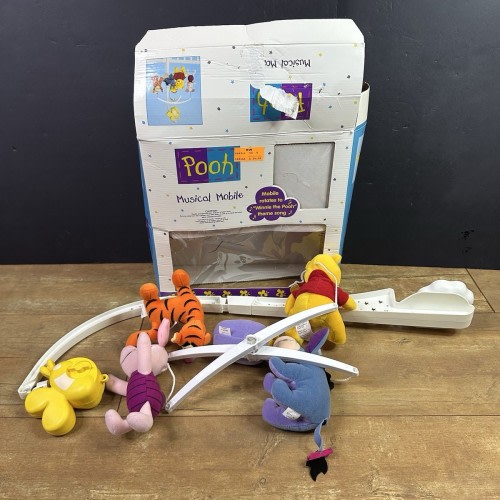 Disney Musical Mobile Crib Winnie the Pooh & Friends Multicolor Nursery Décor