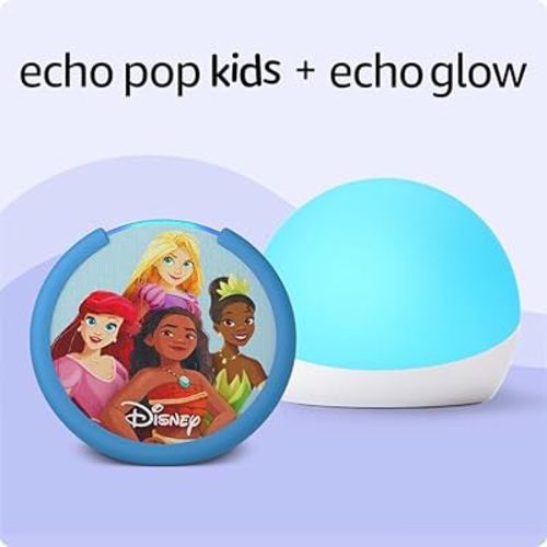 Echo Pop Kids Disney Princess with Echo Glow