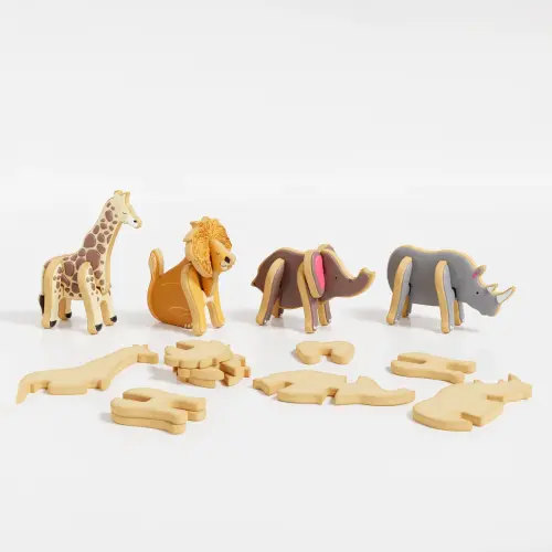 Sur La Table 3D Safari Cookie Cutter 7-Piece Set | Sur La Table
