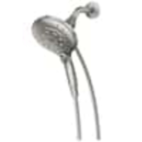MOEN Engage 6-Spray Wall Mount Handheld Shower Head 2.5 GPM in Spot Resist Brushed Nickel with Magnetix Docking and Hose 26112SRN