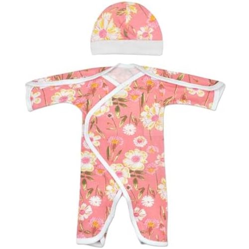 Boys & Girls Long-Sleeve NIC-Jumpsuit - NICU Friendly - Teeny (2-4lbs)