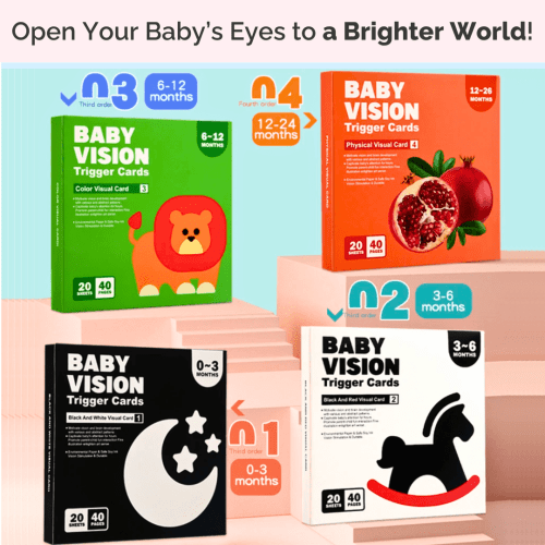 Montessori Cognitive Early Development Cards (0-36 Months) – Babybliss